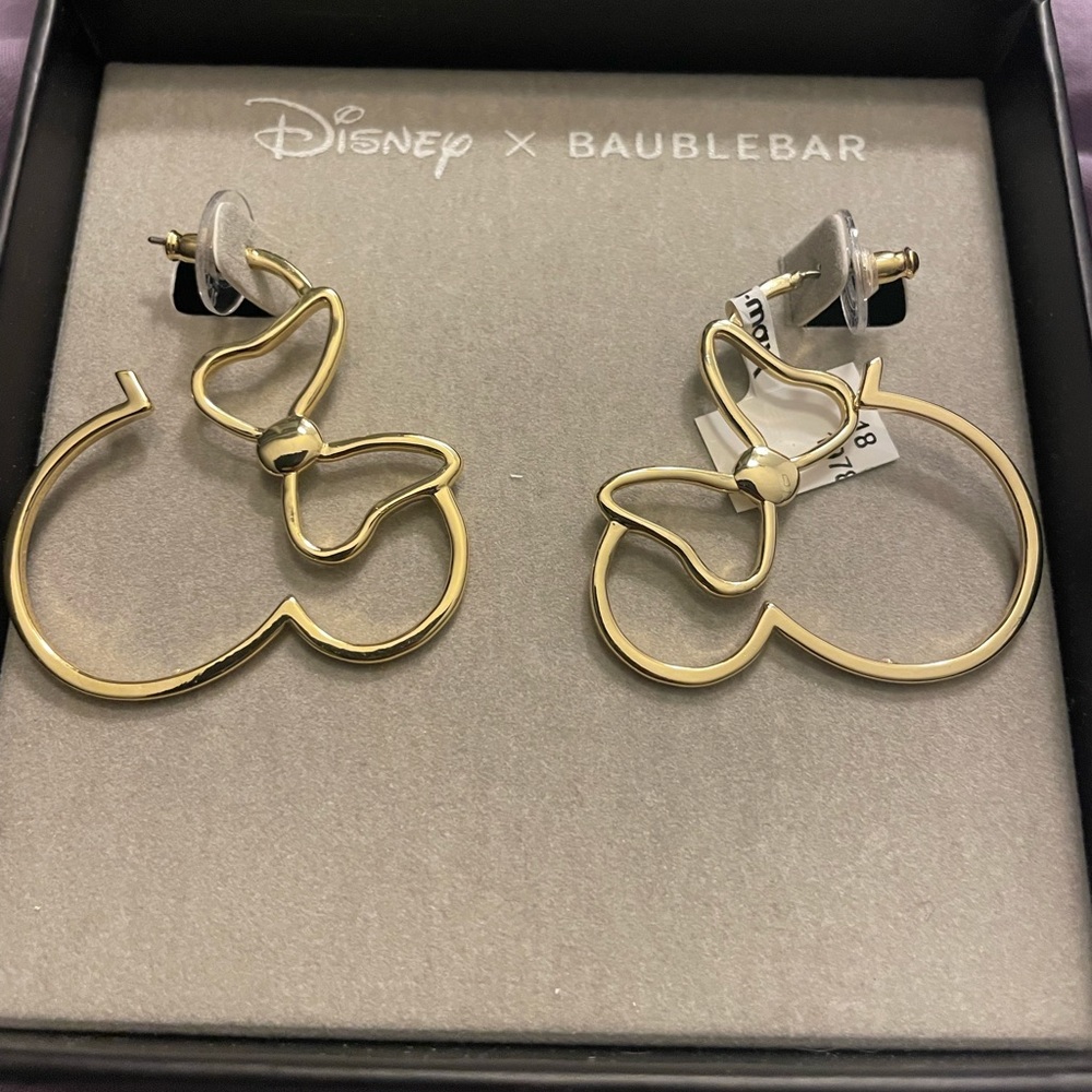 Disney x Baublebar Earrings Hoop Style